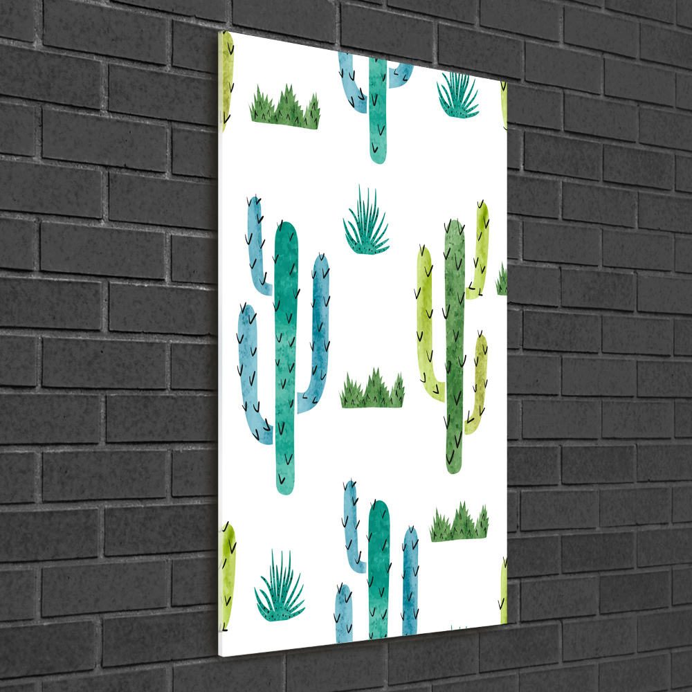 Tableau acrylique Cactus