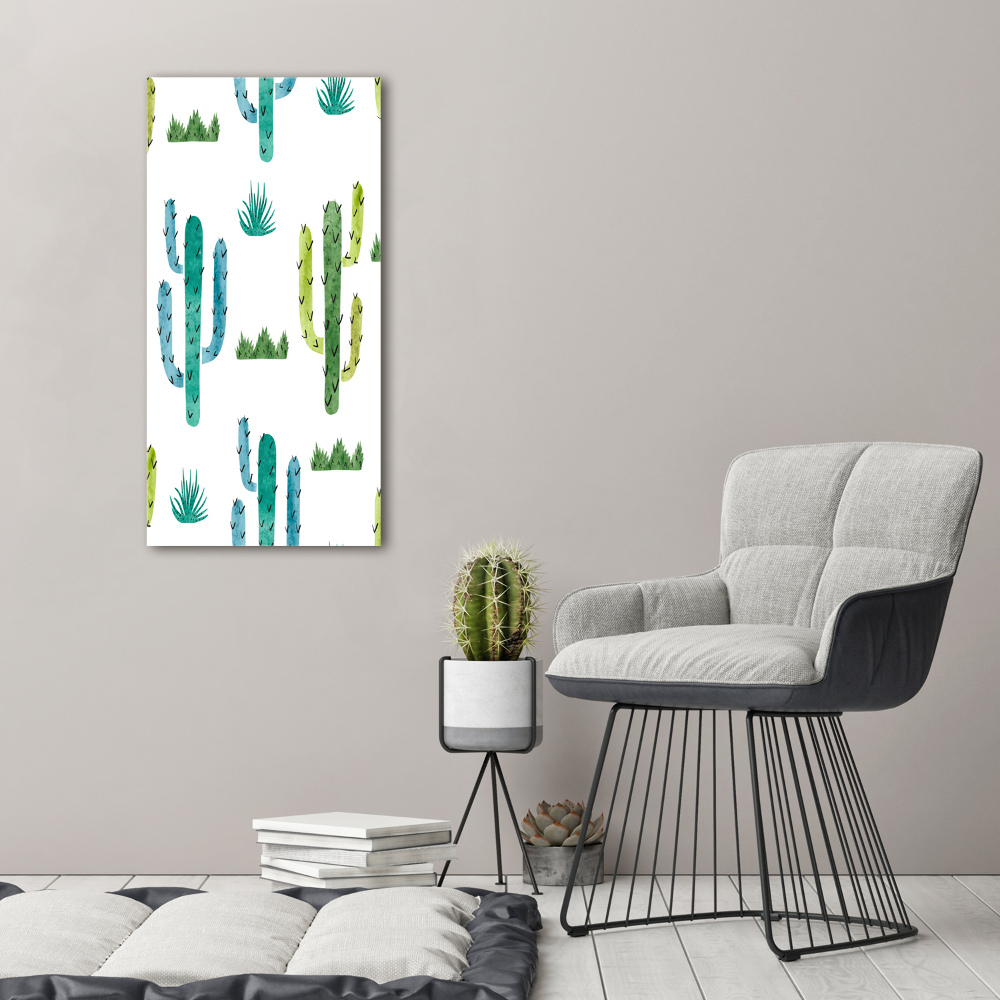 Tableau acrylique Cactus