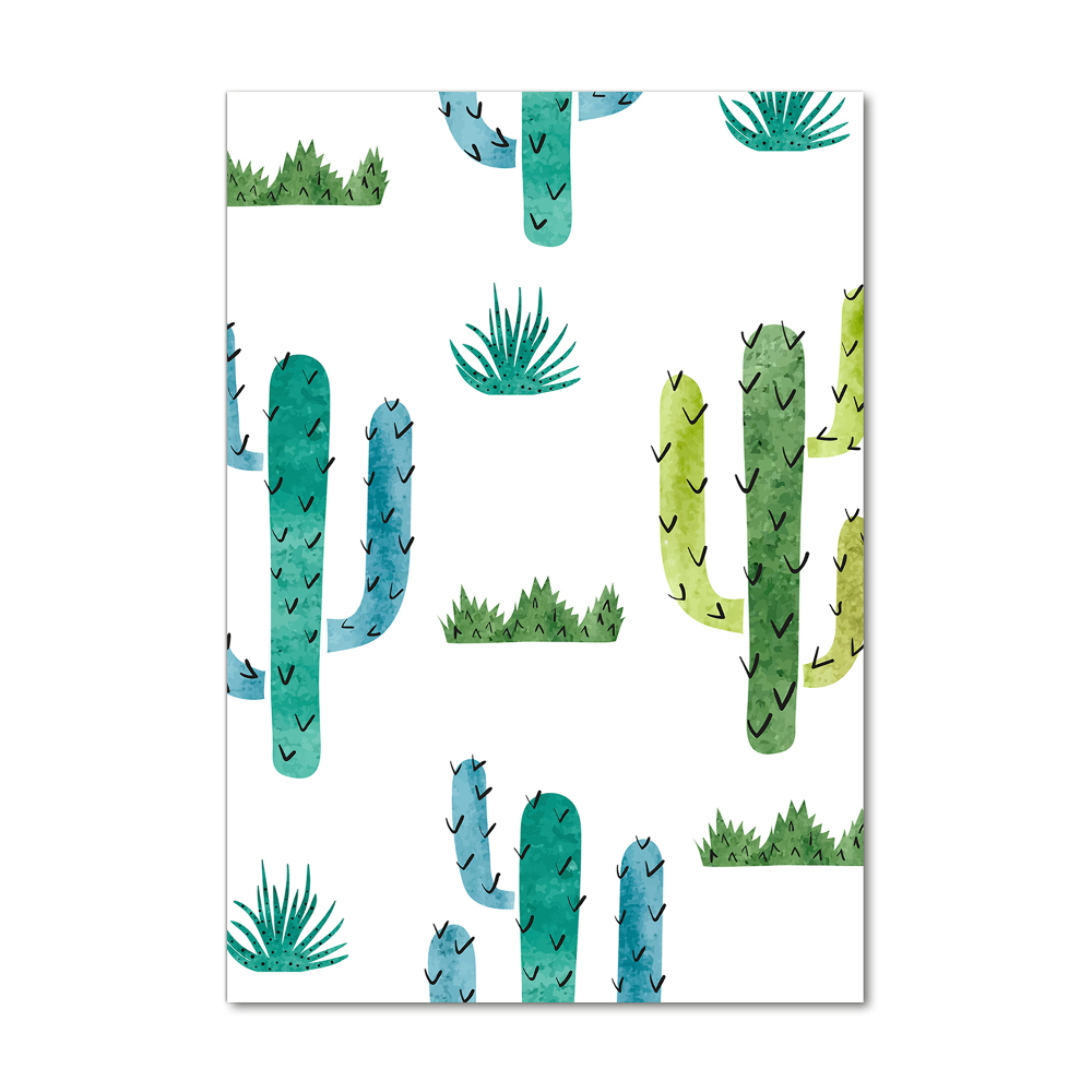 Tableau acrylique Cactus