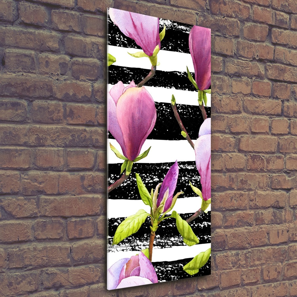 Tableau verre acrylique Magnolia