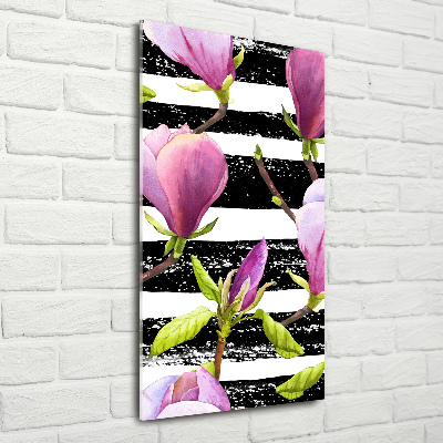 Tableau verre acrylique Magnolia