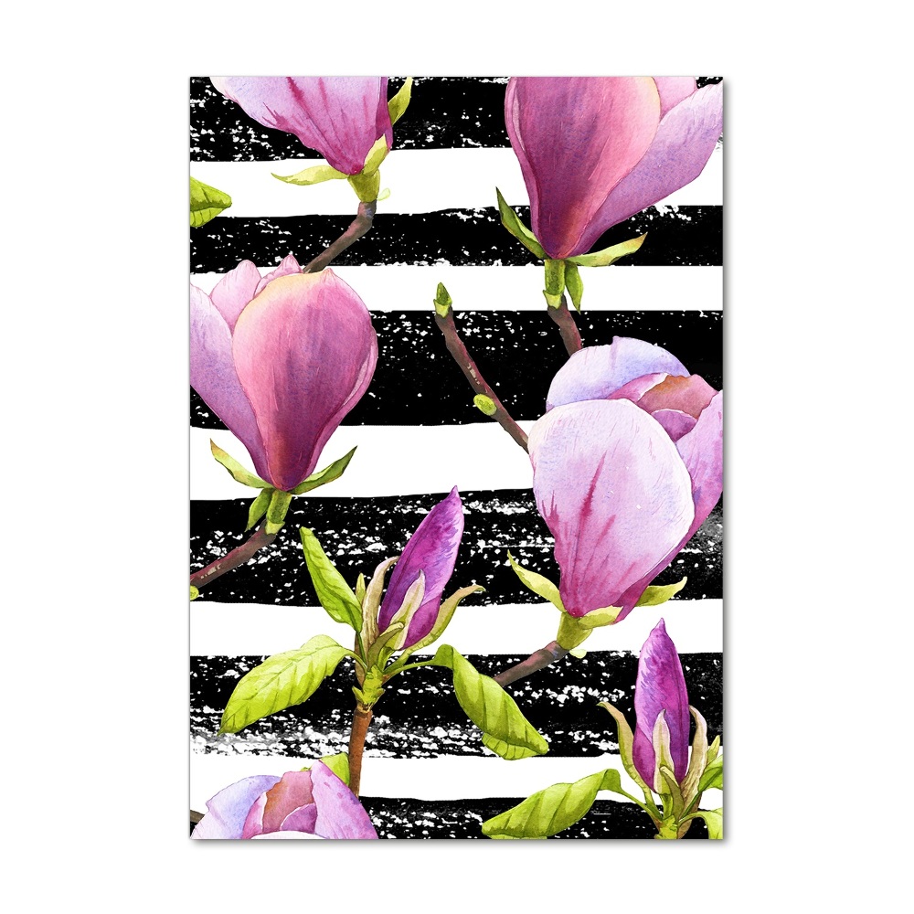 Tableau verre acrylique Magnolia