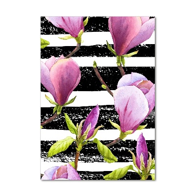 Tableau verre acrylique Magnolia