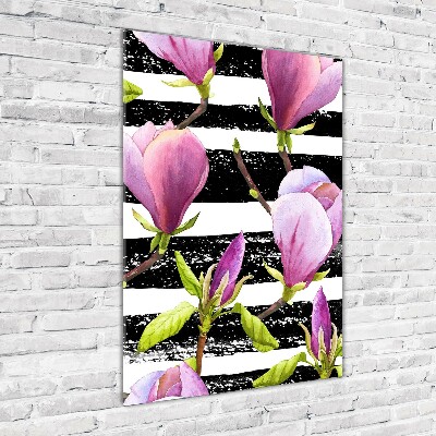 Tableau verre acrylique Magnolia