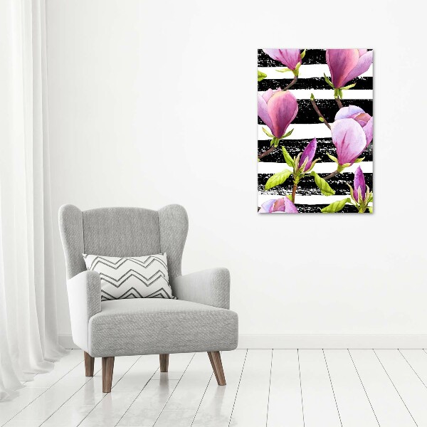 Tableau verre acrylique Magnolia