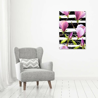 Tableau verre acrylique Magnolia