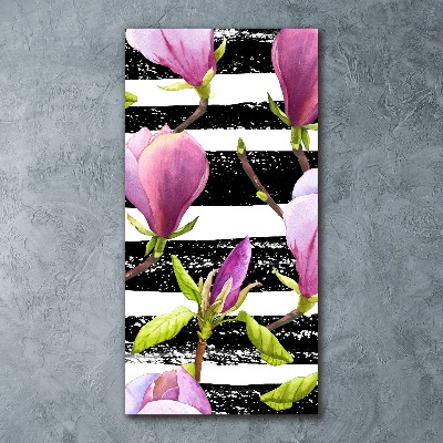 Tableau verre acrylique Magnolia