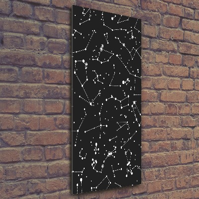 Tableau verre acrylique Constellation