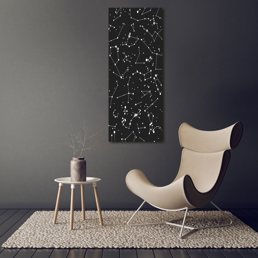 Tableau verre acrylique Constellation