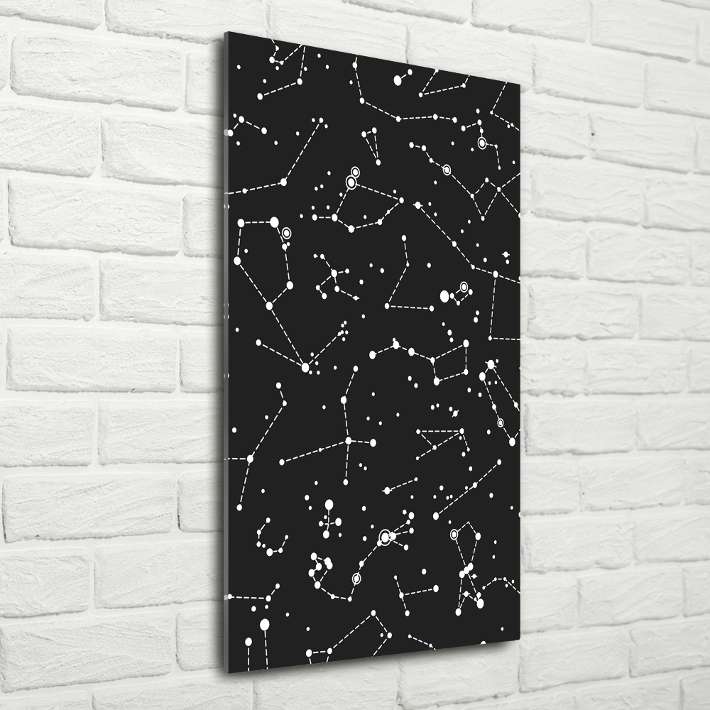 Tableau verre acrylique Constellation