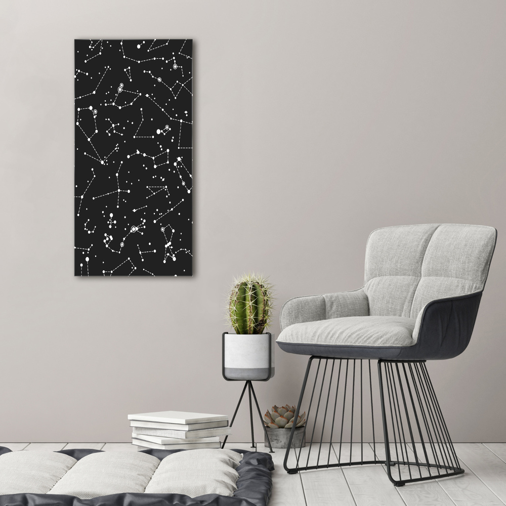 Tableau verre acrylique Constellation