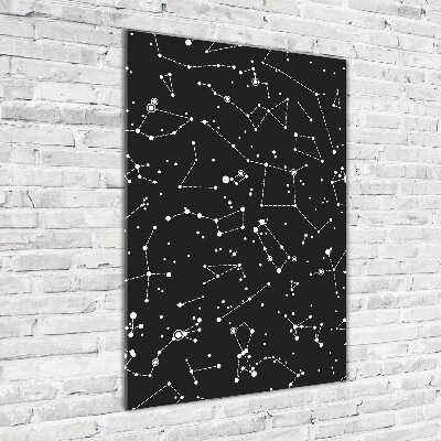 Tableau verre acrylique Constellation