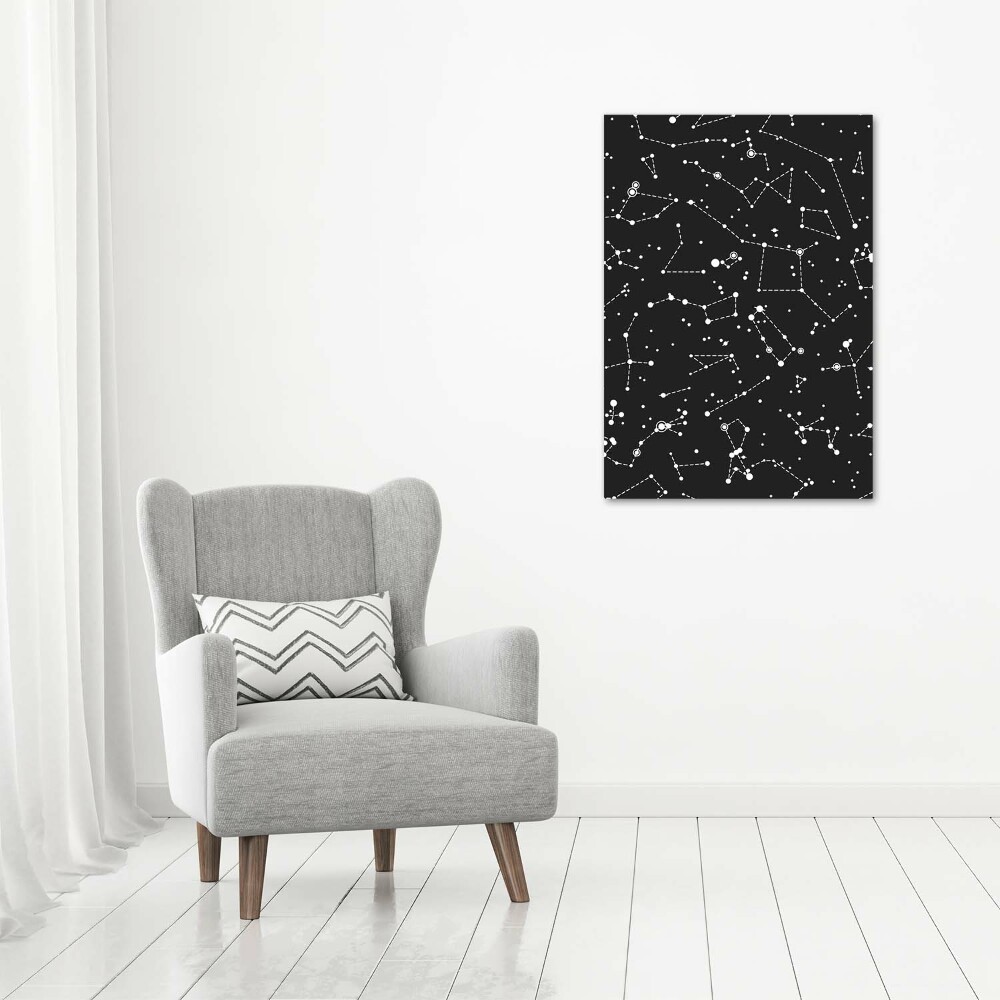 Tableau verre acrylique Constellation