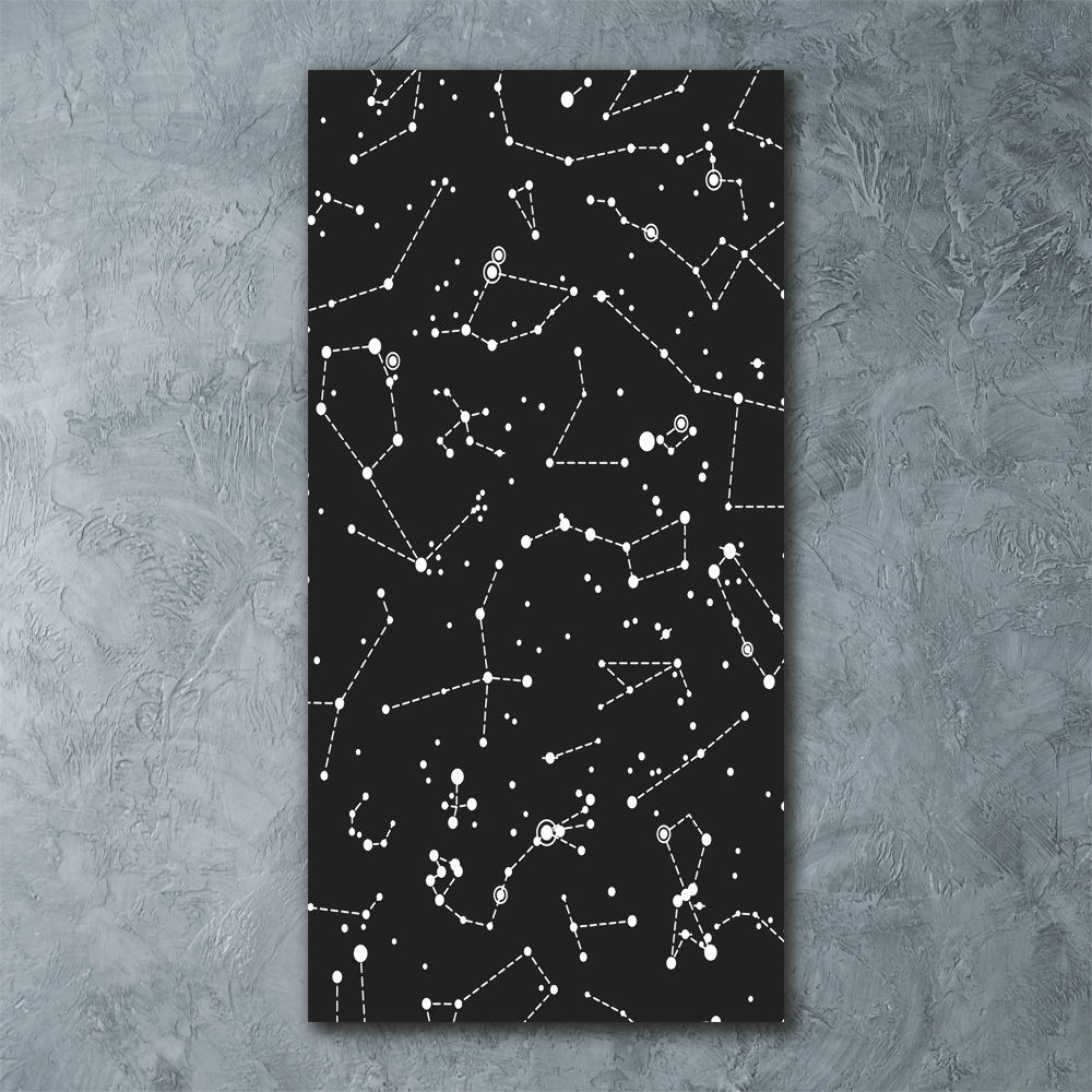 Tableau verre acrylique Constellation