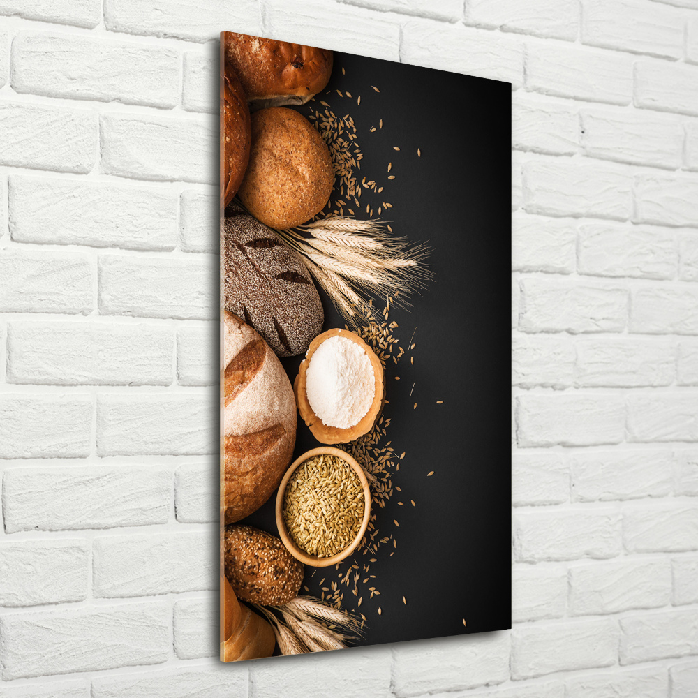 Tableau acrylique Produits de boulangerie