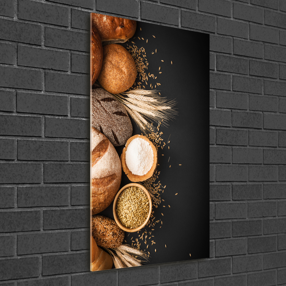 Tableau acrylique Produits de boulangerie