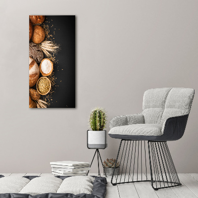 Tableau acrylique Produits de boulangerie