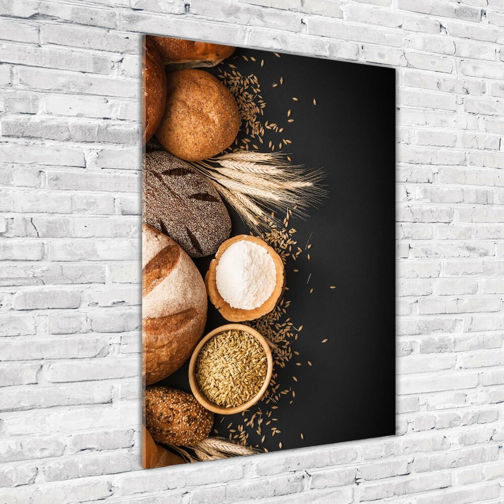 Tableau acrylique Produits de boulangerie