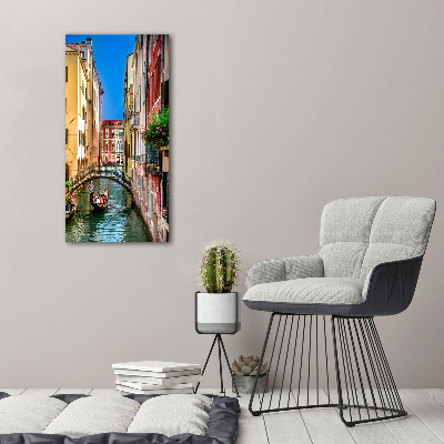 Acrylique tableau Venise