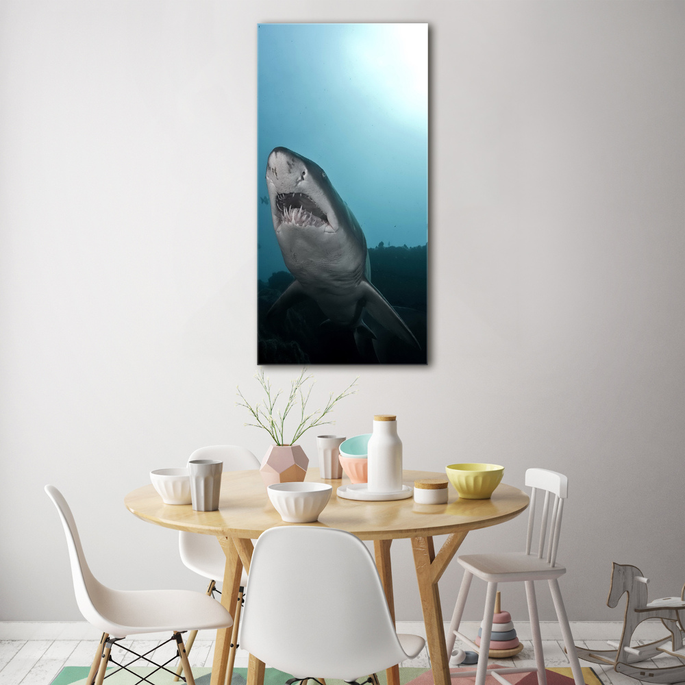 Tableau en acrylique Grand requin