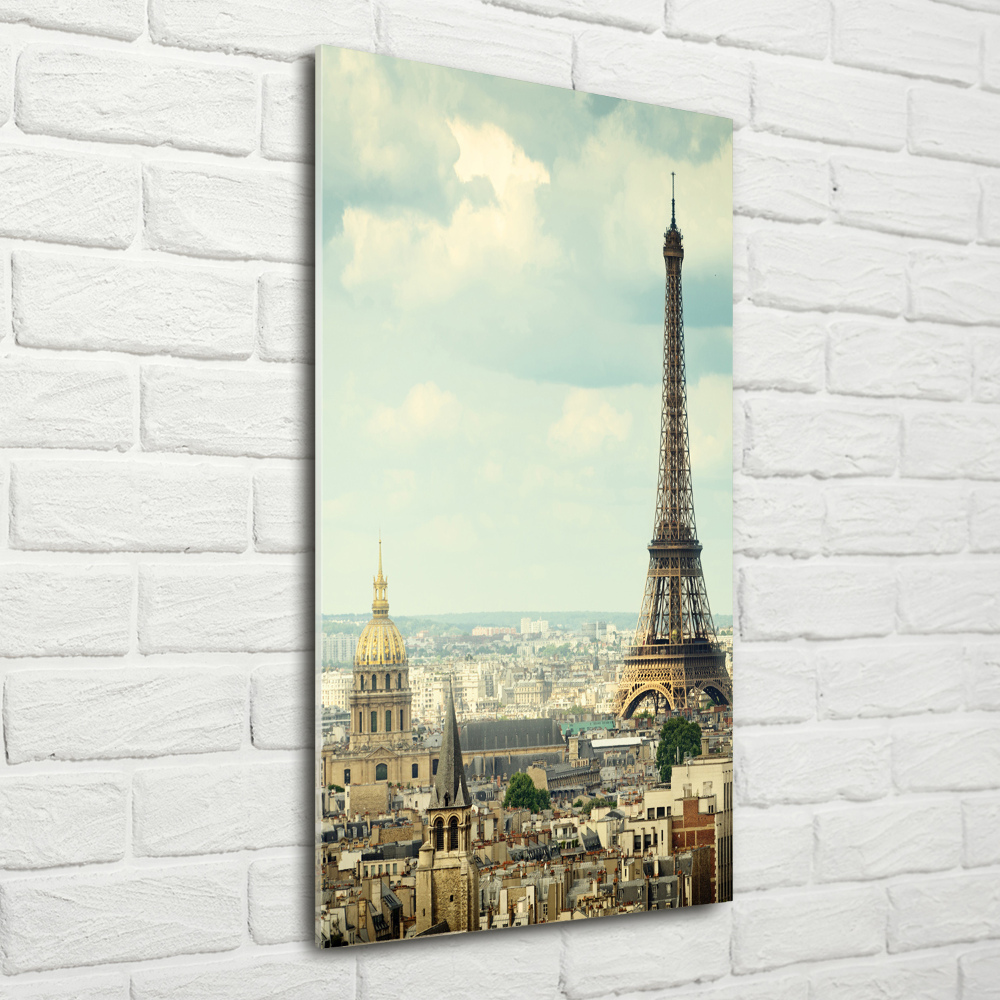 Tableau acrylique Tour Eiffel Paris France