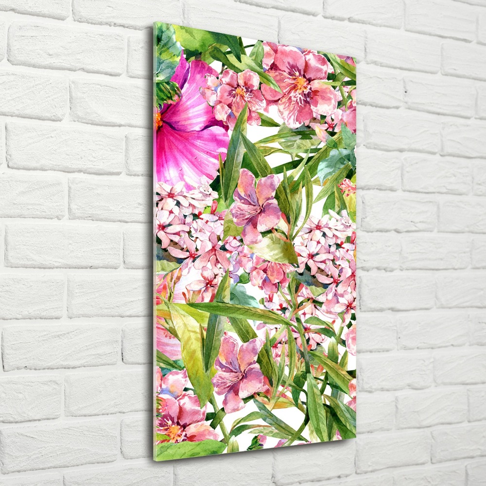 Tableau acrylique Plantes tropicales