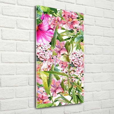 Tableau acrylique Plantes tropicales