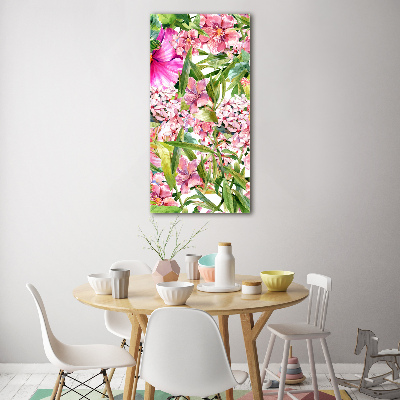 Tableau acrylique Plantes tropicales