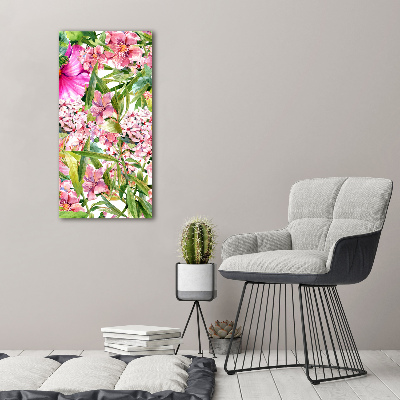 Tableau acrylique Plantes tropicales