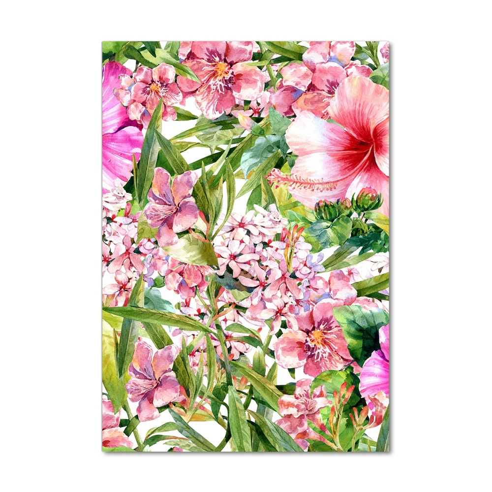 Tableau acrylique Plantes tropicales