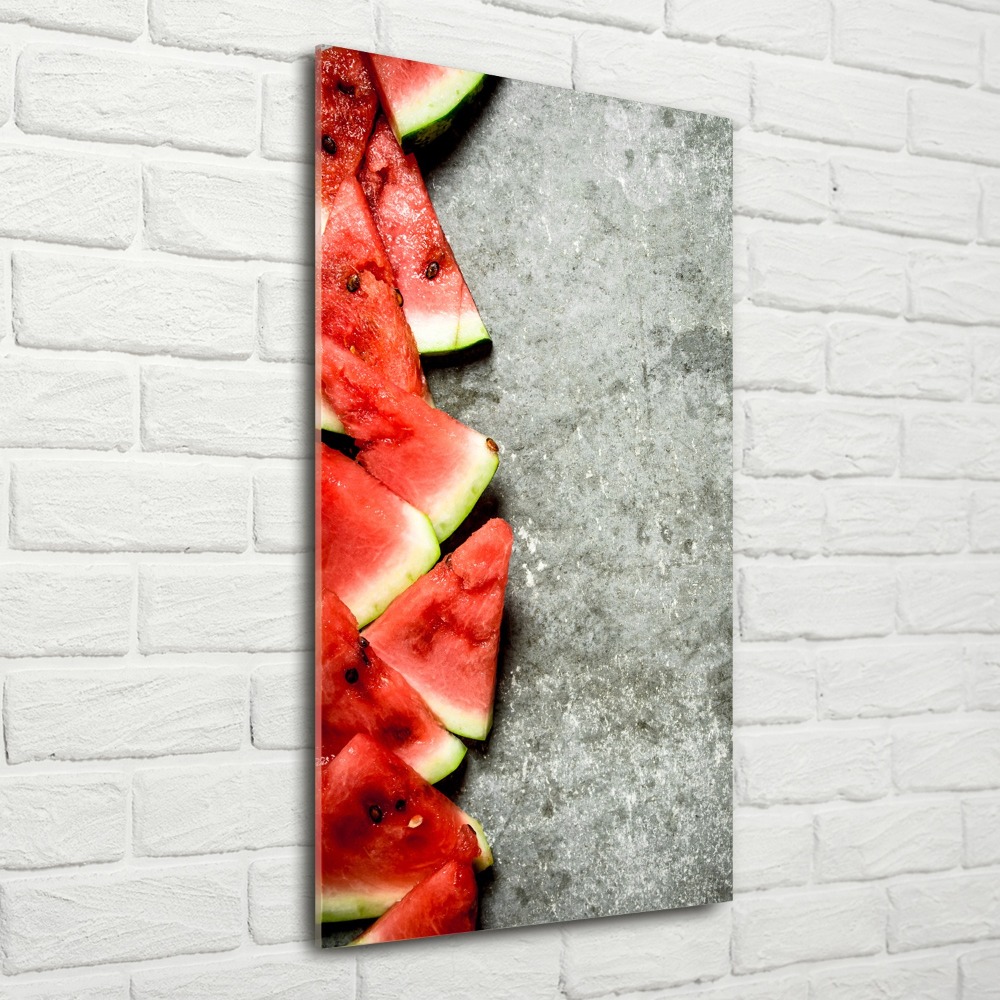 Acrylique tableau Melon d'eau