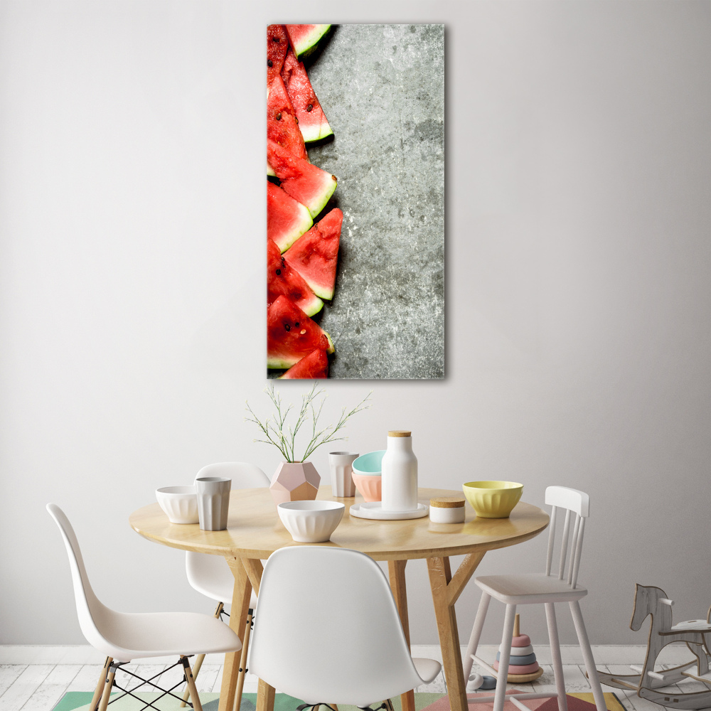 Acrylique tableau Melon d'eau