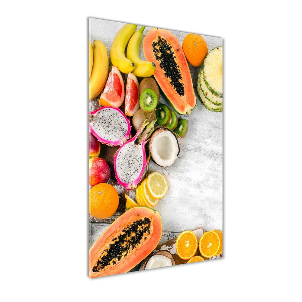 Tableau sur verre acrylique Des fruits savoureux