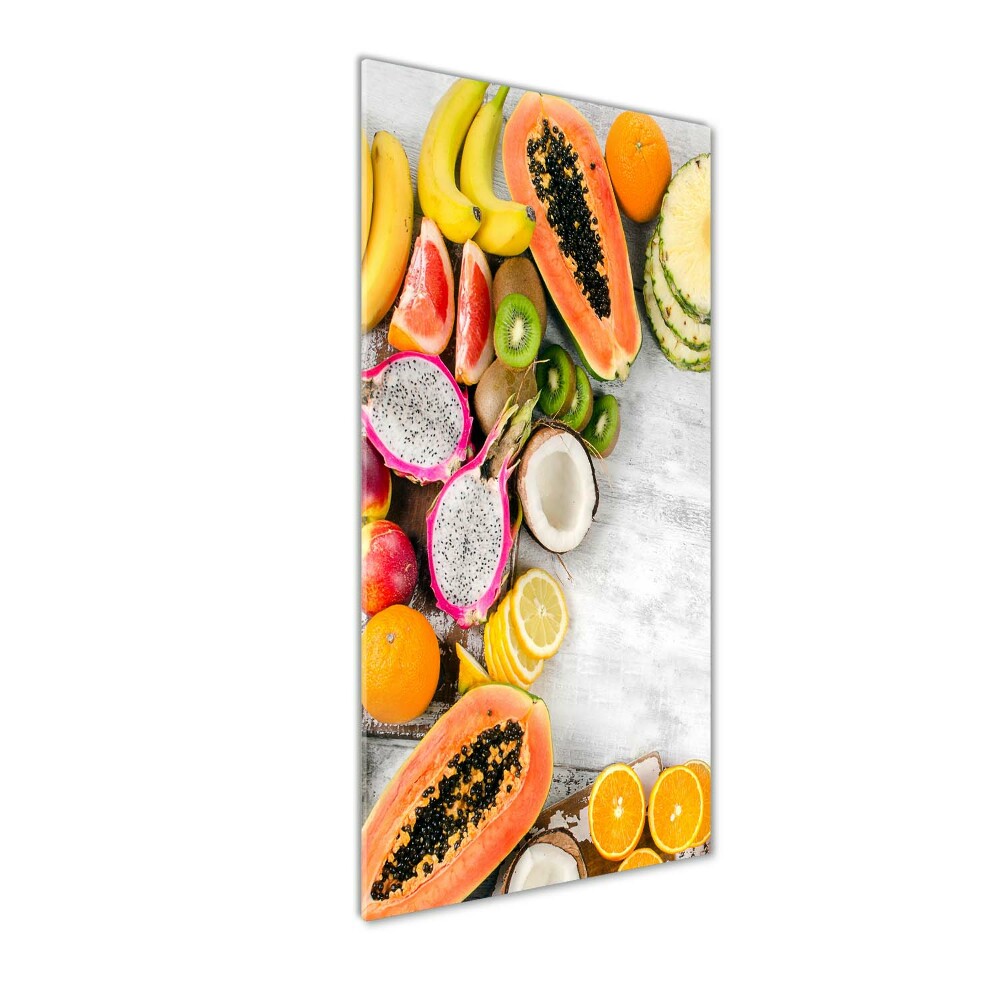 Tableau sur verre acrylique Des fruits savoureux