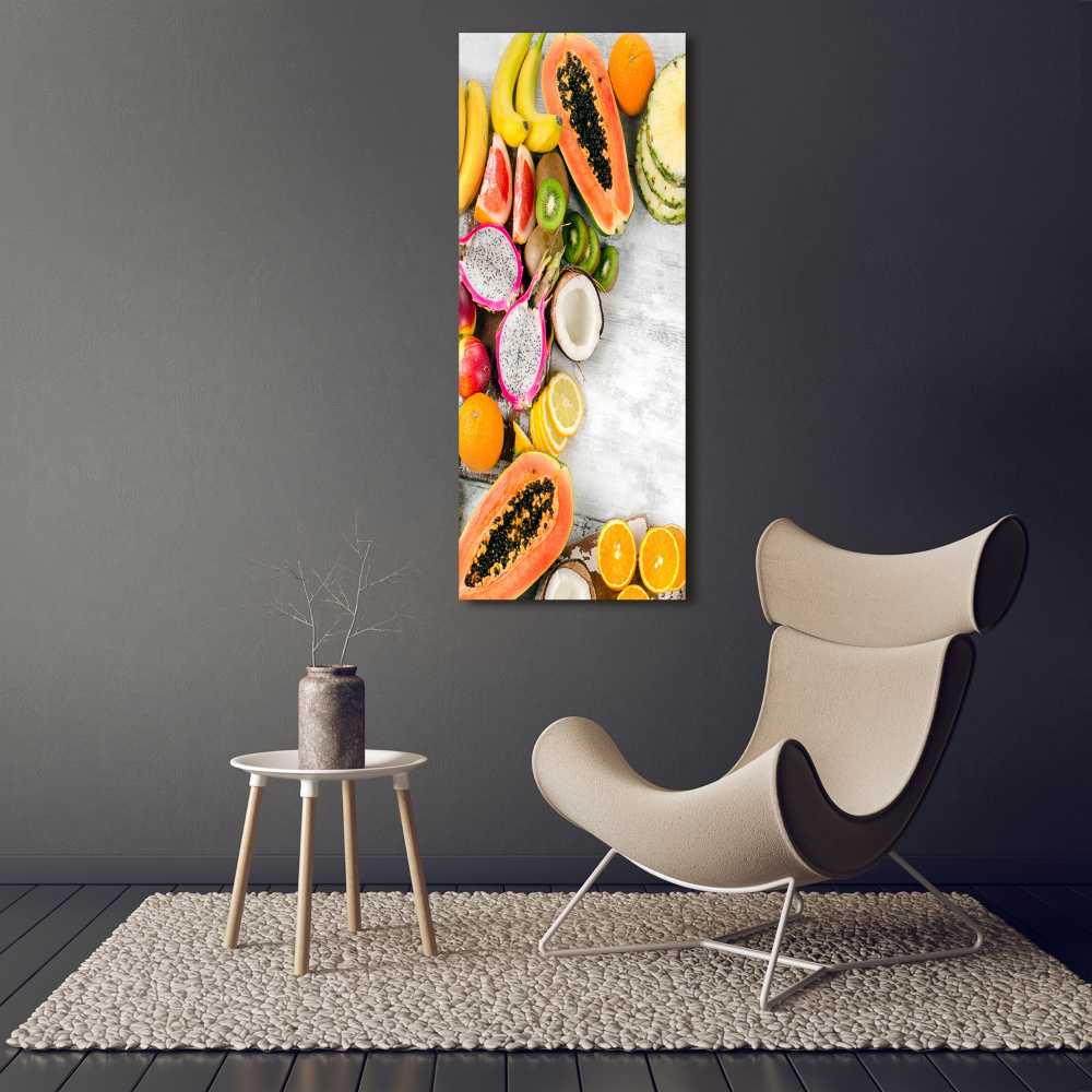 Tableau sur verre acrylique Des fruits savoureux