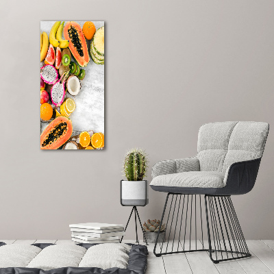 Tableau sur verre acrylique Des fruits savoureux