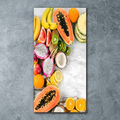 Tableau sur verre acrylique Des fruits savoureux