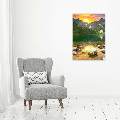 Tableau acrylique Morskie oko Tatry