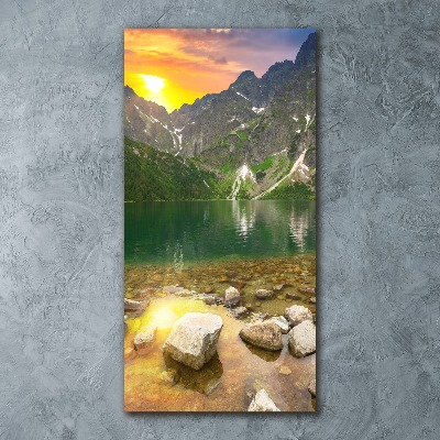 Tableau acrylique Morskie oko Tatry