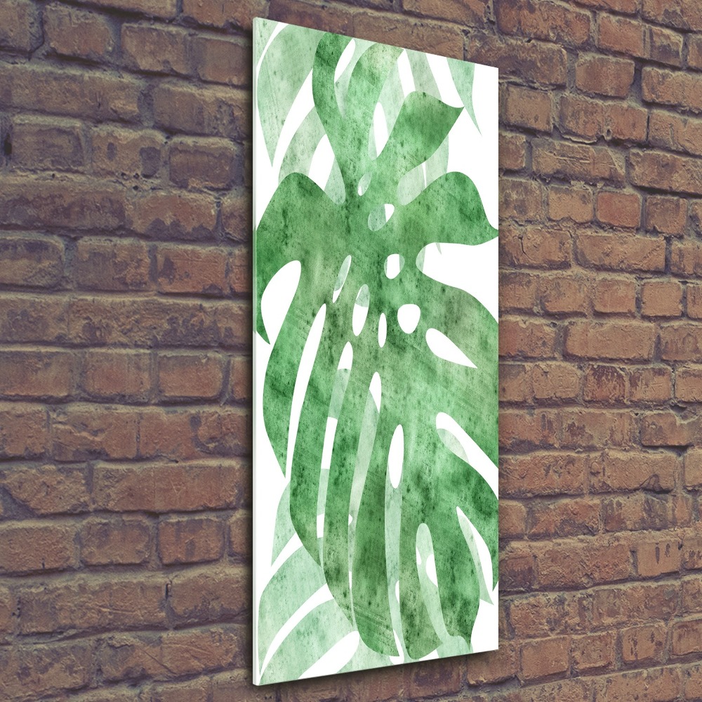 Acrylique tableau Monstera