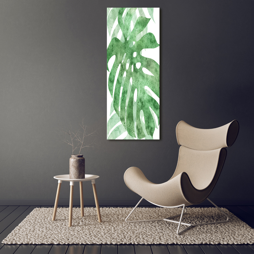 Acrylique tableau Monstera