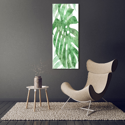 Acrylique tableau Monstera