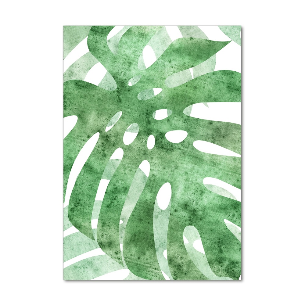 Acrylique tableau Monstera