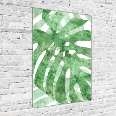 Acrylique tableau Monstera