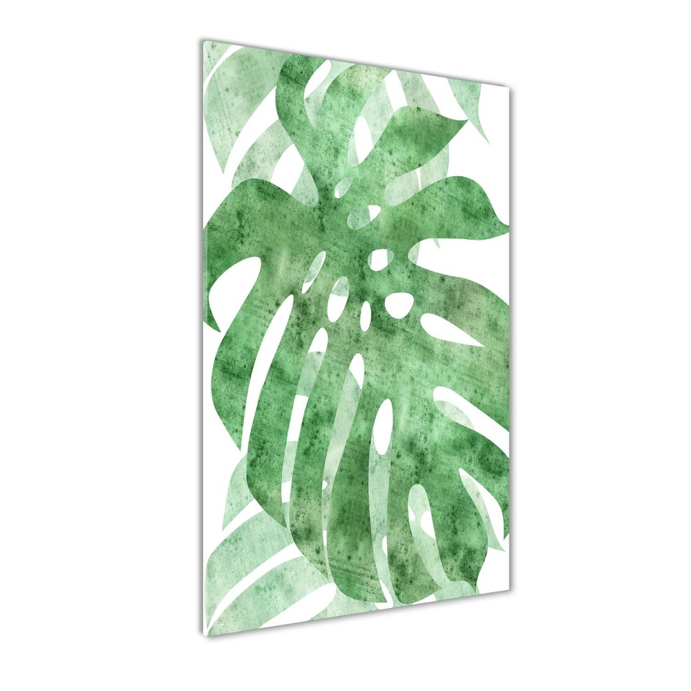 Acrylique tableau Monstera