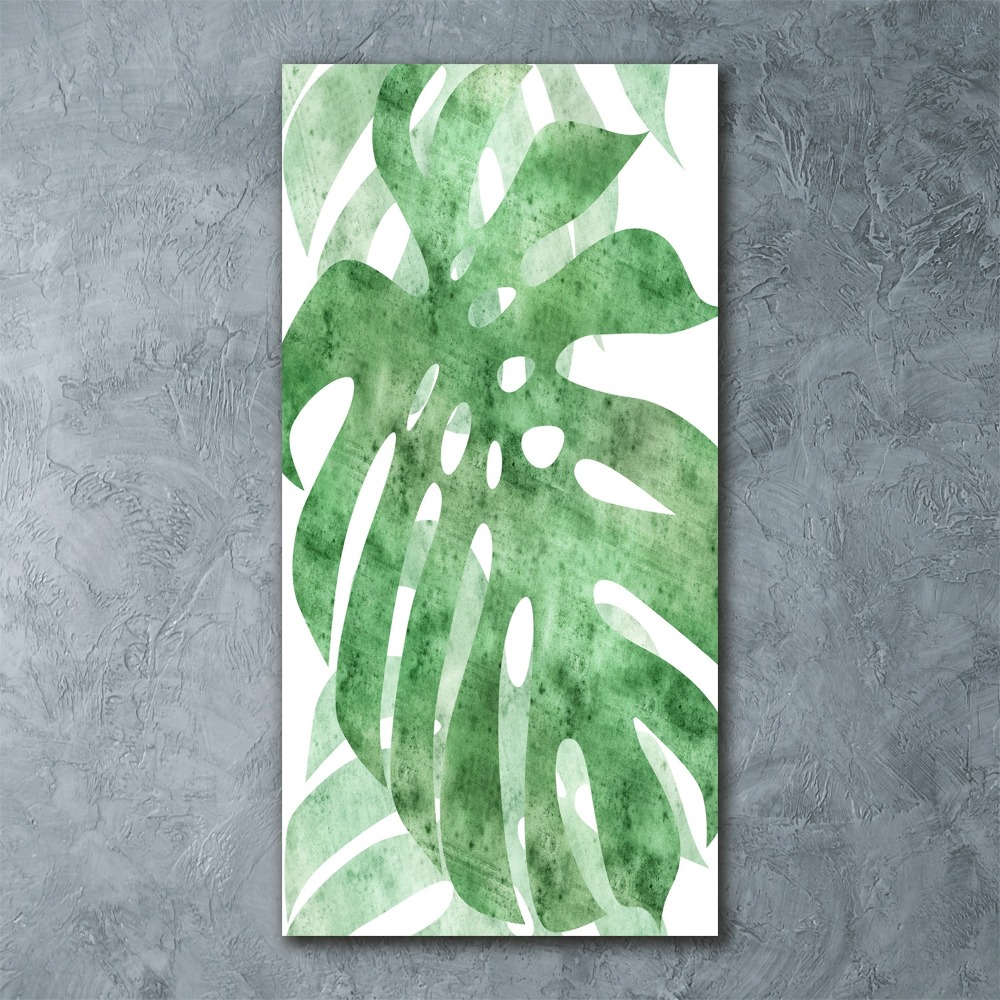 Acrylique tableau Monstera