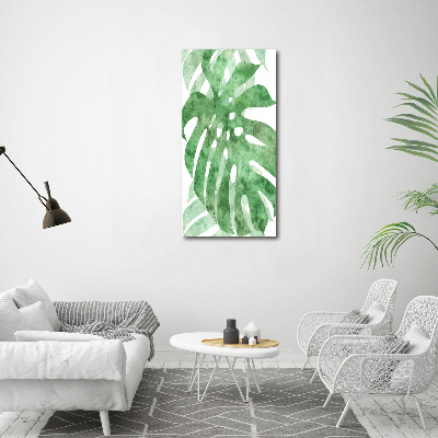 Acrylique tableau Monstera