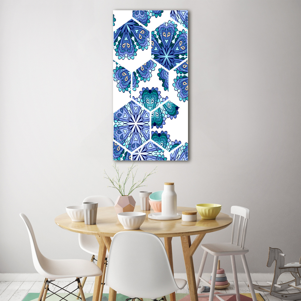 Tableau en acrylique Éléments de mandala