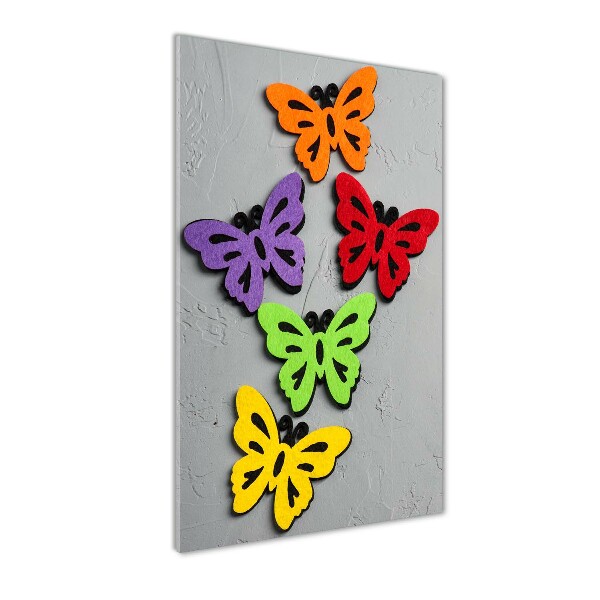 Papillons colorés