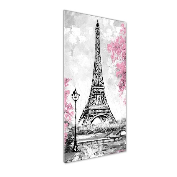 Tableau sur verre acrylique Tour Eiffel symbole de Paris